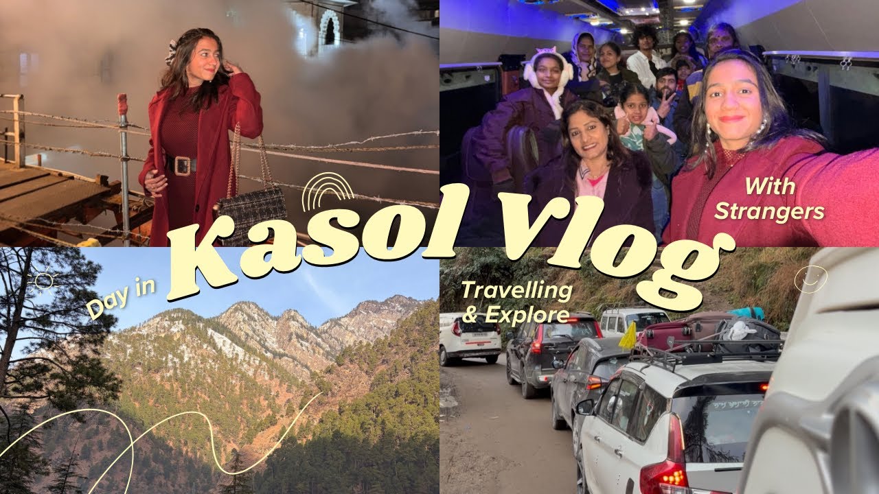 Kasol in Snow  with &ldquo;strangers&rdquo;🤍 | Manikaran Gurudwara, Local Market & Travel Experience | fizzaslyf