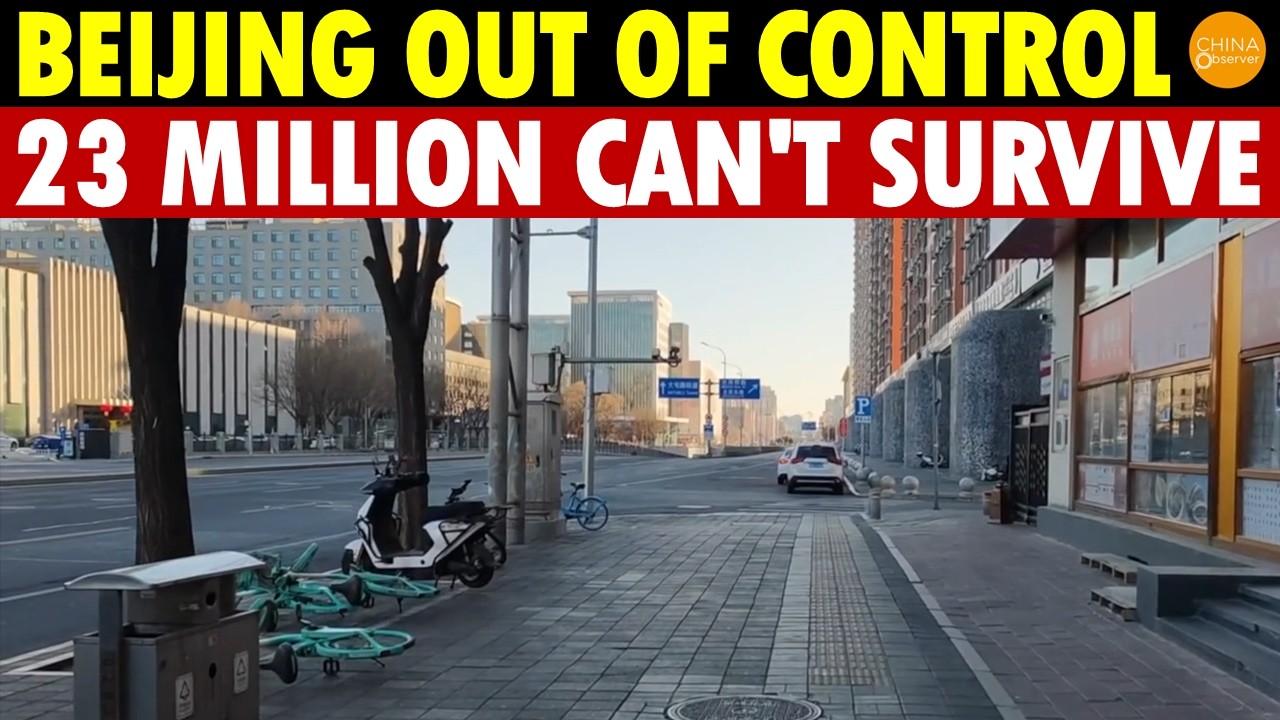 Beijing Out of Control, 23 Million Can't Survive! Great Depression Hits, New Year Is Creepy Quiet