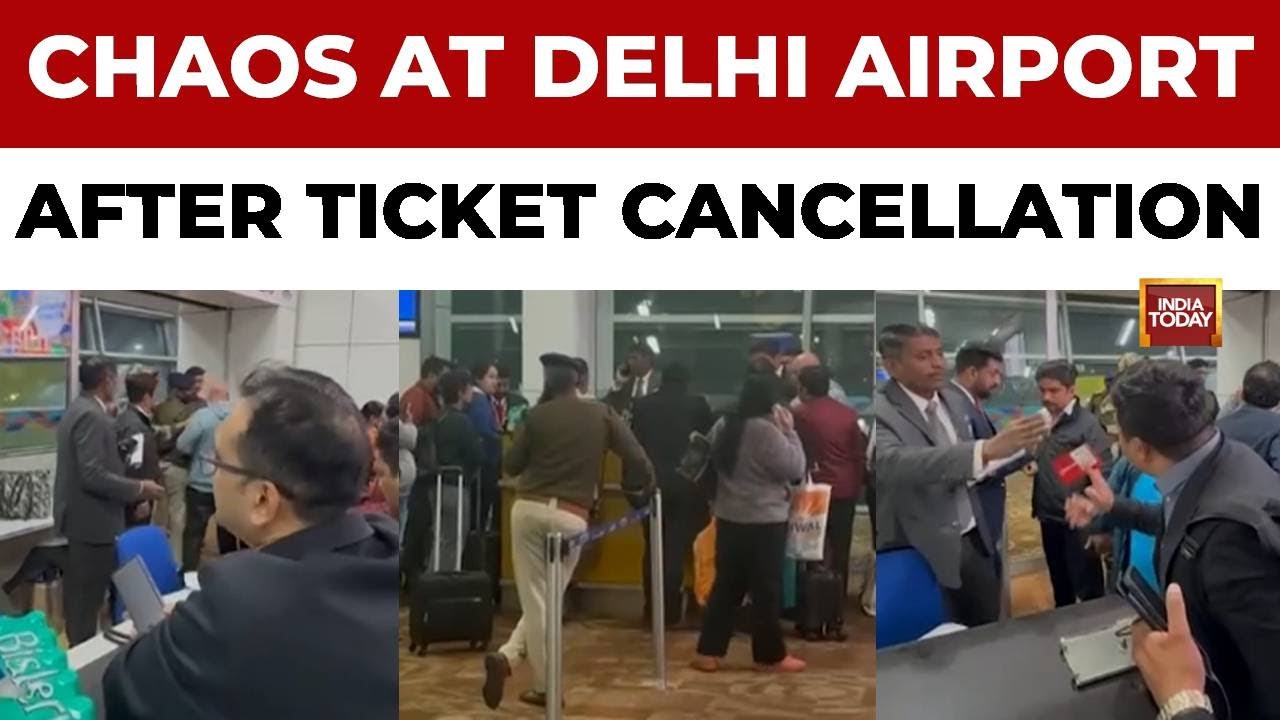 Chaos At Delhi Airport After Air India Offloads 15 Passengers For Crew On Delhi-Kolkata Flight