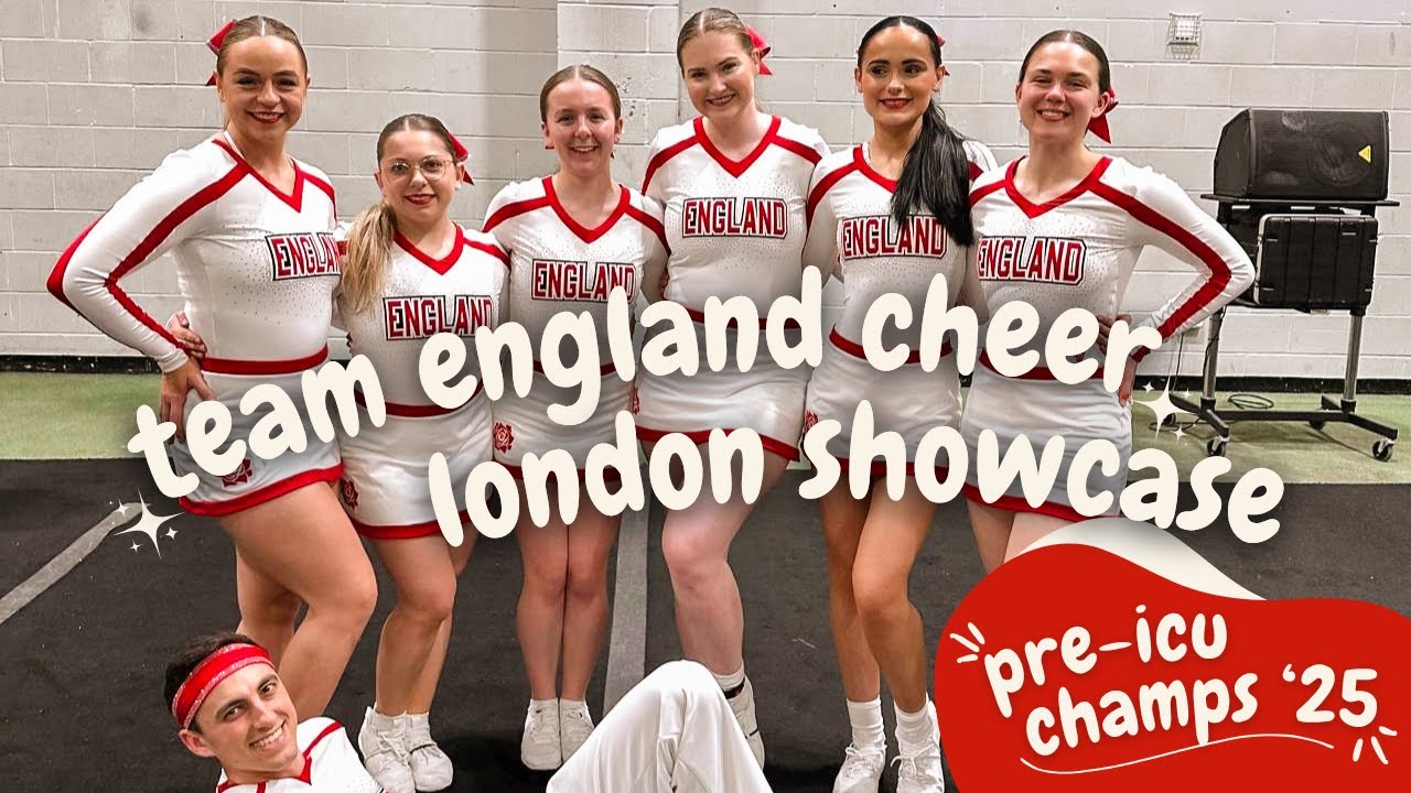 Team England Showcase Weekend Vlog |  | Team England Cheer 2025 🇬🇧🌹