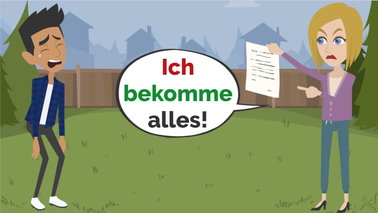 Marie will die SCHEIDUNG ... | Deutsch lernen