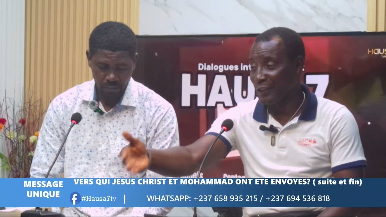 IMAM MOCTAR A LA TELEVISION INTERNATIONAL HAUSSA 7 SUR MISSION DE JESUS CHRIST 