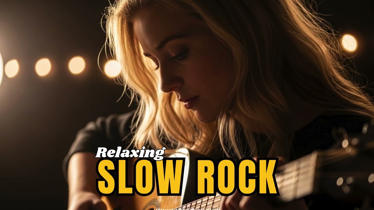 Slow Rock City Lights 2026 – Mellow Rock Music for Night Chill