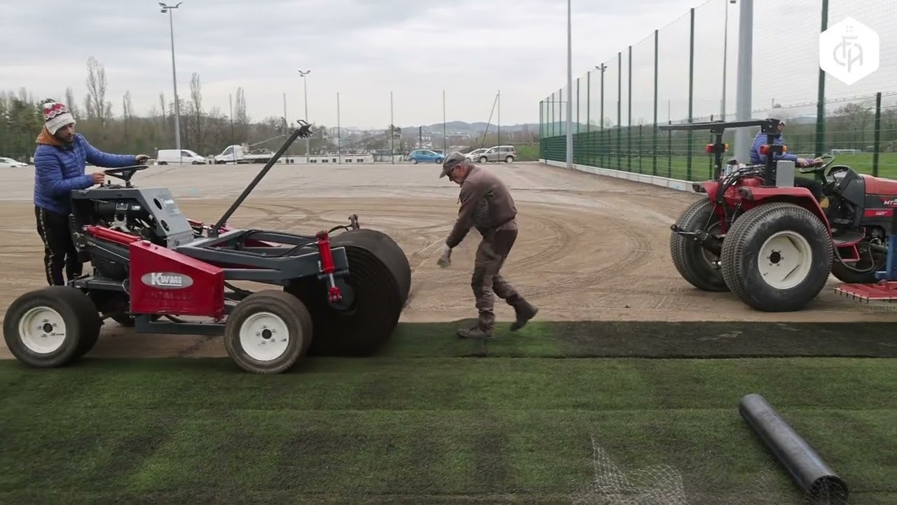 🌿 Silence, ça pousse ! (Travaux centre entrainement)