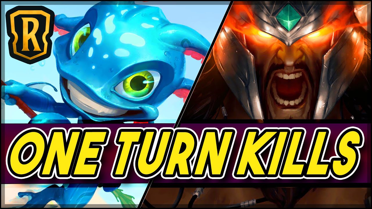 One Turn Kills! (Fizz Combo OTK) | Rising Tides Expansion | LoR Game | Legends of Runeterra