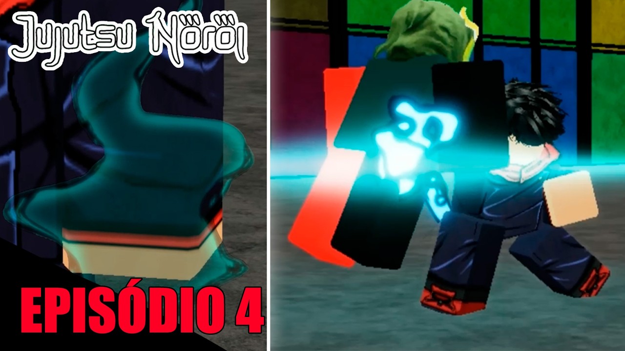 Jujutsu Noroi: Então isso é a energia amaldiçoada?? | EP 4 | Série | 1 Temporada | Roblox