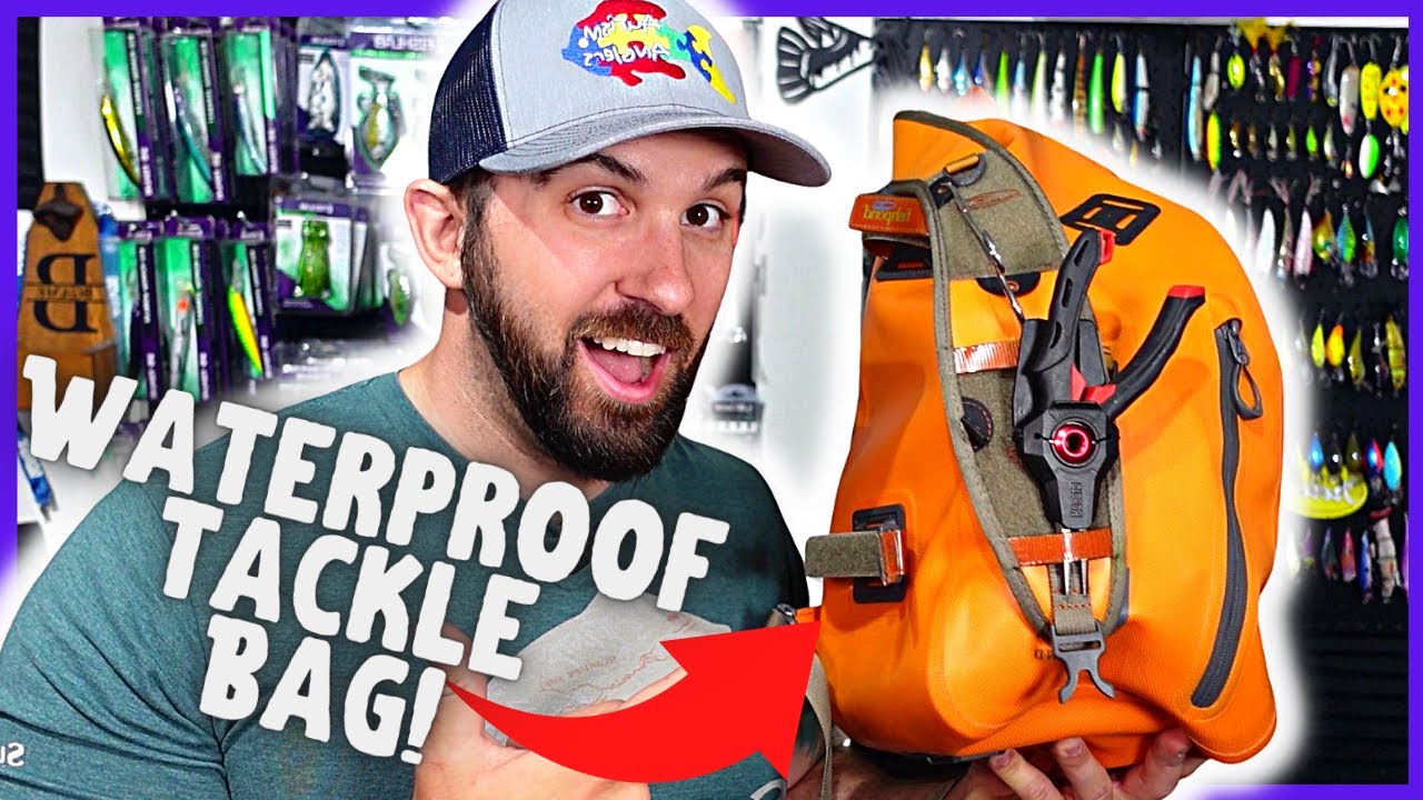 WATERPROOF TACKLE BAG For Wading | Fish Pond Thunderhead PACKED!