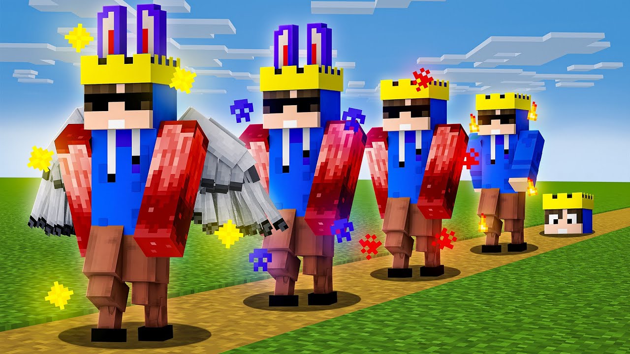 Evolving my Bodyparts into  Scary Elemental Parts...Minecraft