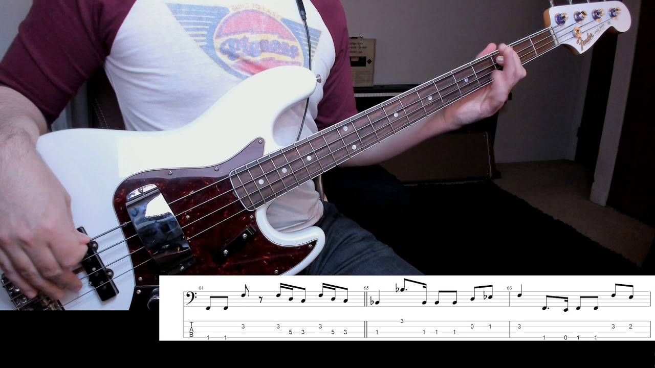 Soulshine (Live) Bass Cover with Tab: Allman Brothers Band