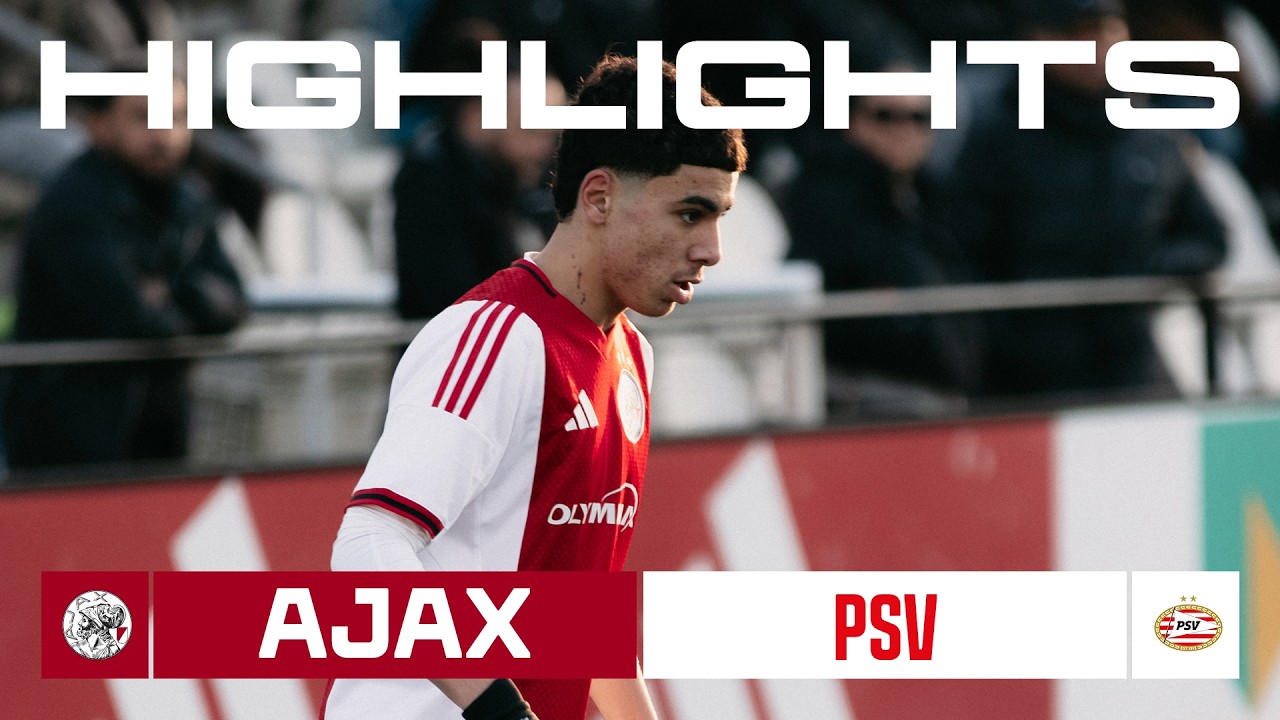 Great goal by Elgyn Hato! 👏 | Highlights Ajax O16 - PSV O16