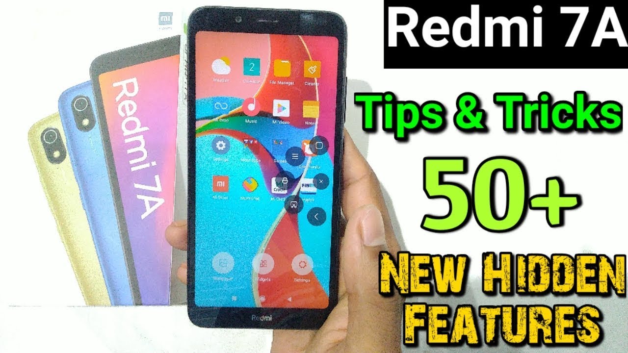 Redmi 7A Tips and Tricks | 50+ New Hidden Features | Redmi 7A Tips & Tricks in Hindi