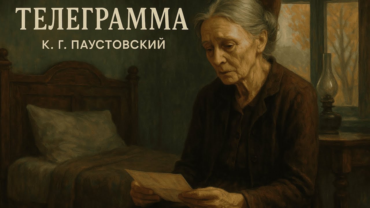 Рассказ «Телеграмма» | К.Г. Паустовский | Аудиокнига