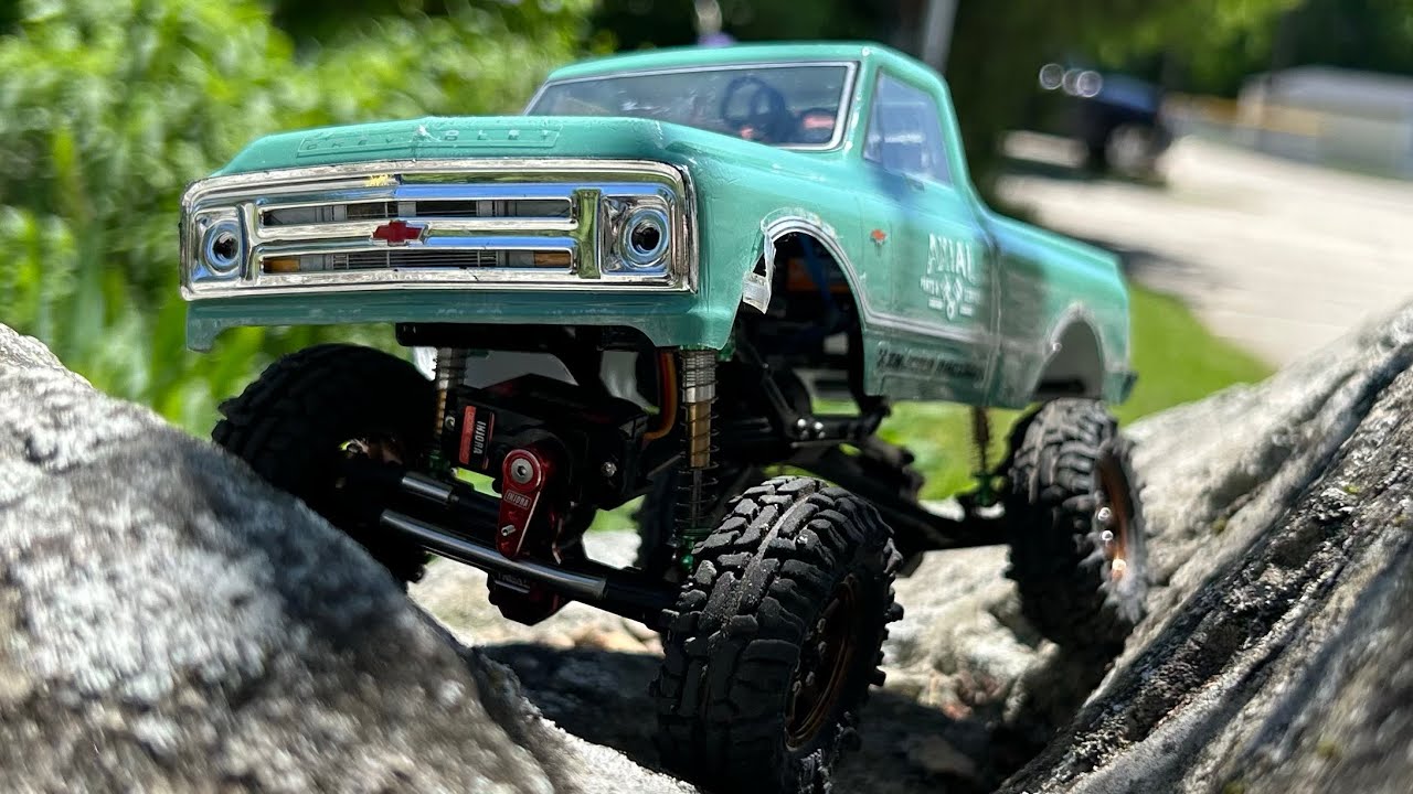 SCX-24 Rock Crawling Course