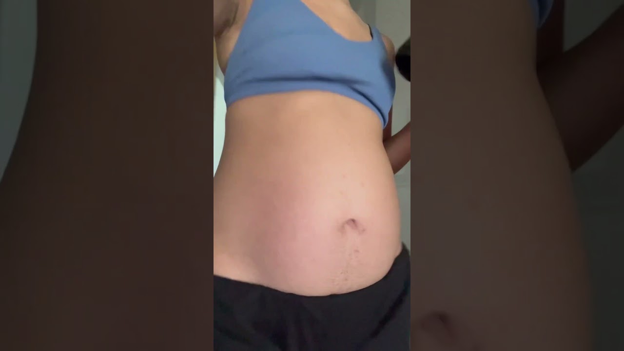 the jiggle is coming in&hellip;😳 #belly #chubby #girlbelly #stuffed