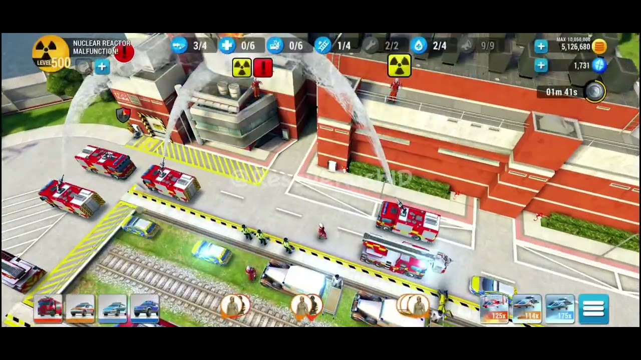 NUCLEAR REACTOR MALFUNCTION❗️LEVEL500❗️EMERGENCY HQ GAMEPLAY STRATEGY