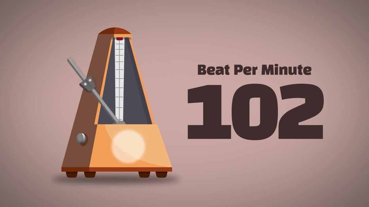 102 BPM Metronome [1Hour]