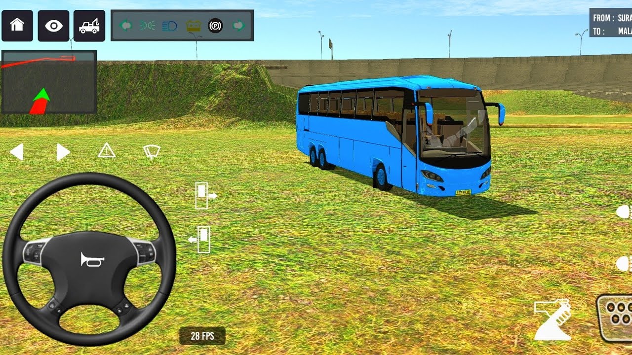 🤪Bus simulator indonesia ll new euro coach bus simulator indonesia l 💥#bussimulatorindonesia #games