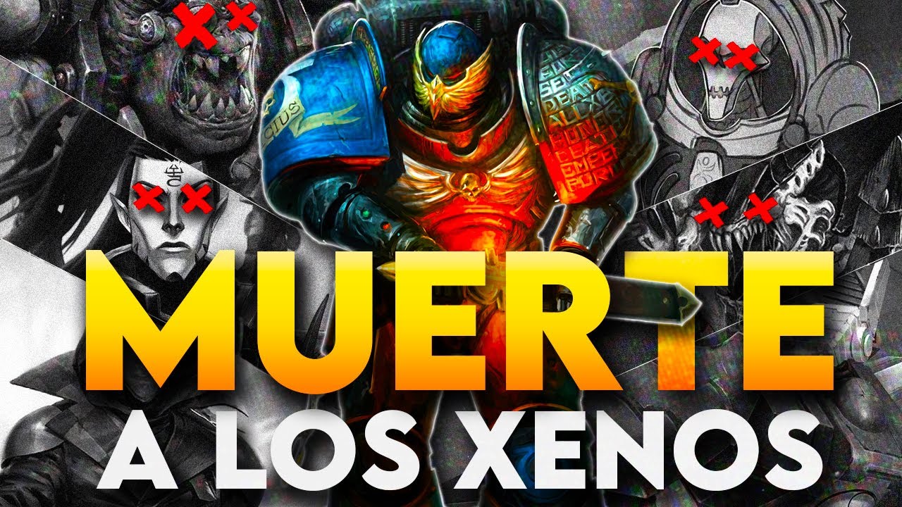 LA DEATHWATCH ES LA ÉLITE DEL IMPERIO EN WARHAMMER 40K | TODA LA HISTORIA DEL SMASH BROS ANTI XENOS