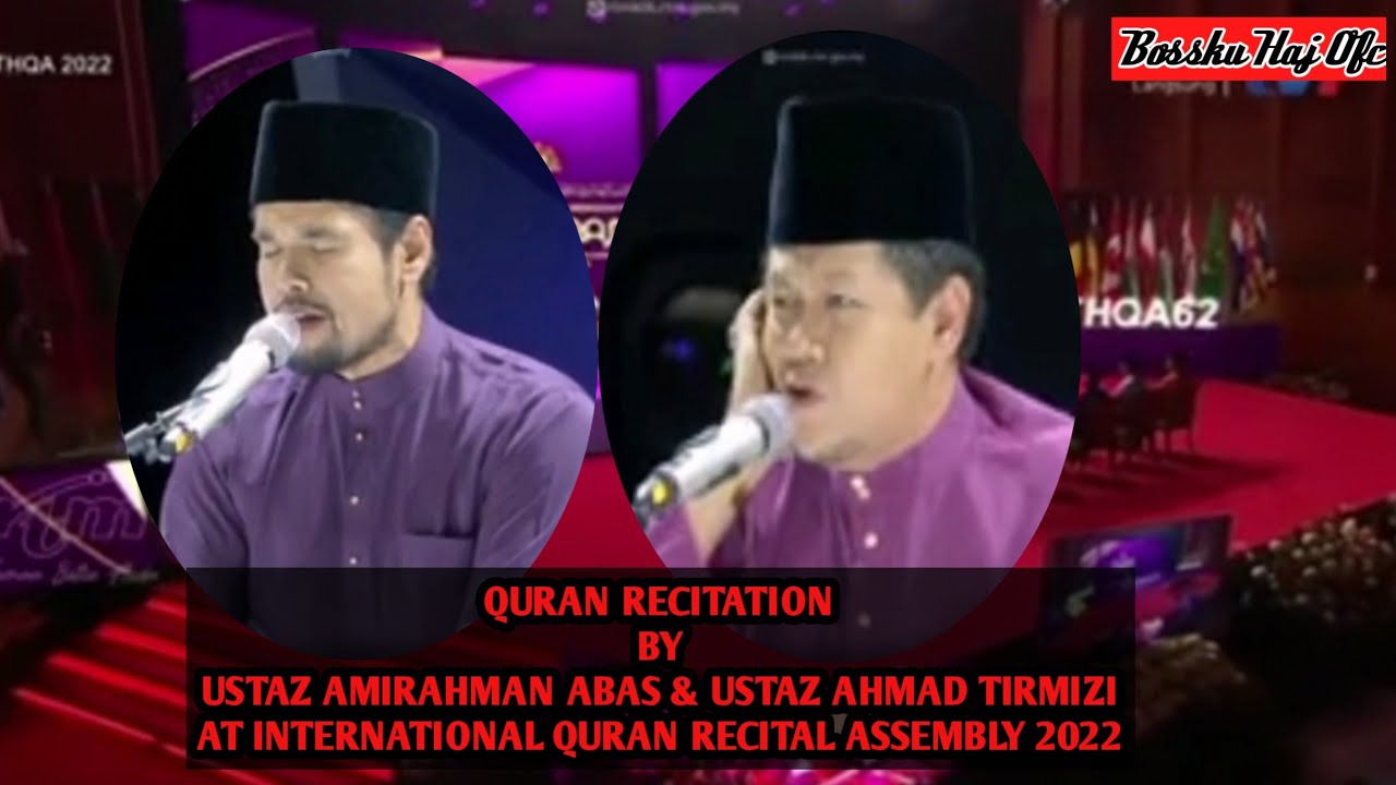 PERSEMBAHAN DUET TILAWAH USTAZ AMIRAHMAN ABAS & USTAZ TIRMIZI ALI