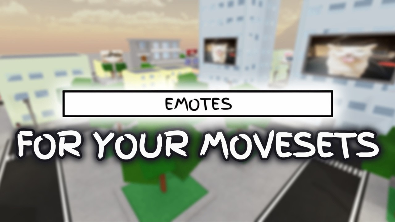 Emotes For YOUR Movesets! | Jujutsu Shenanigans |