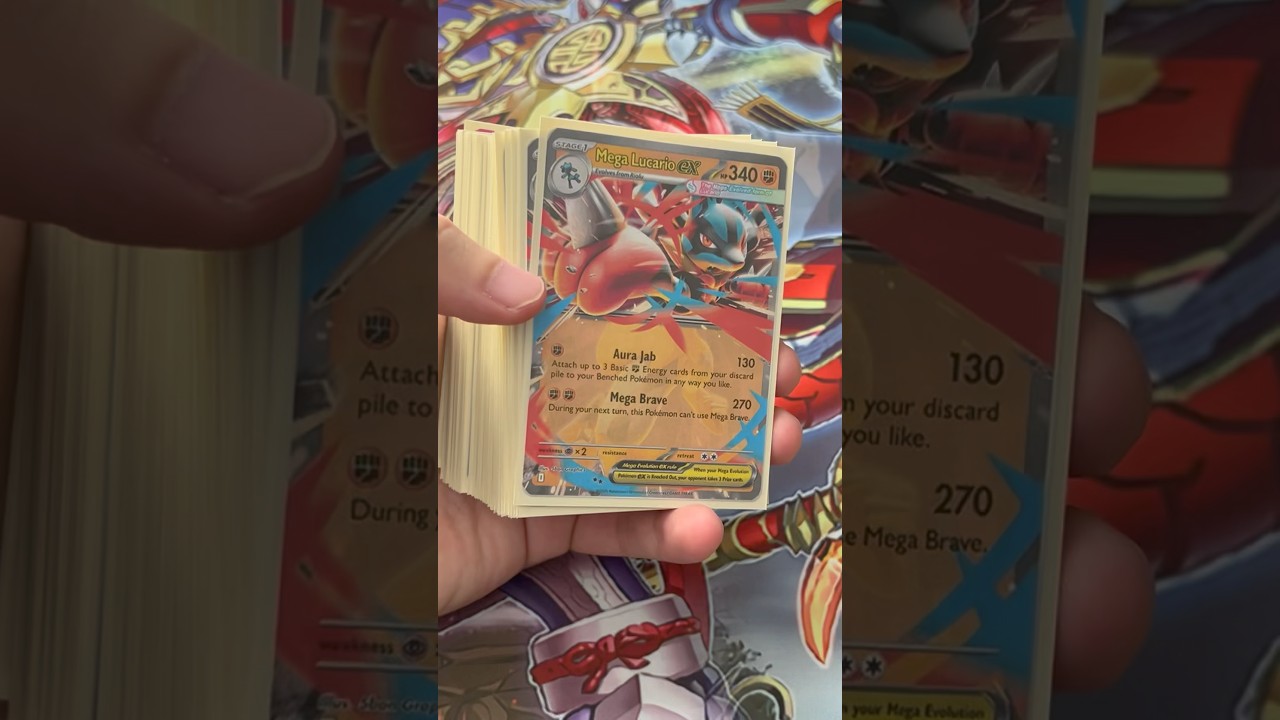 Pokemon TCG Mega Lucario EX Deck Profile