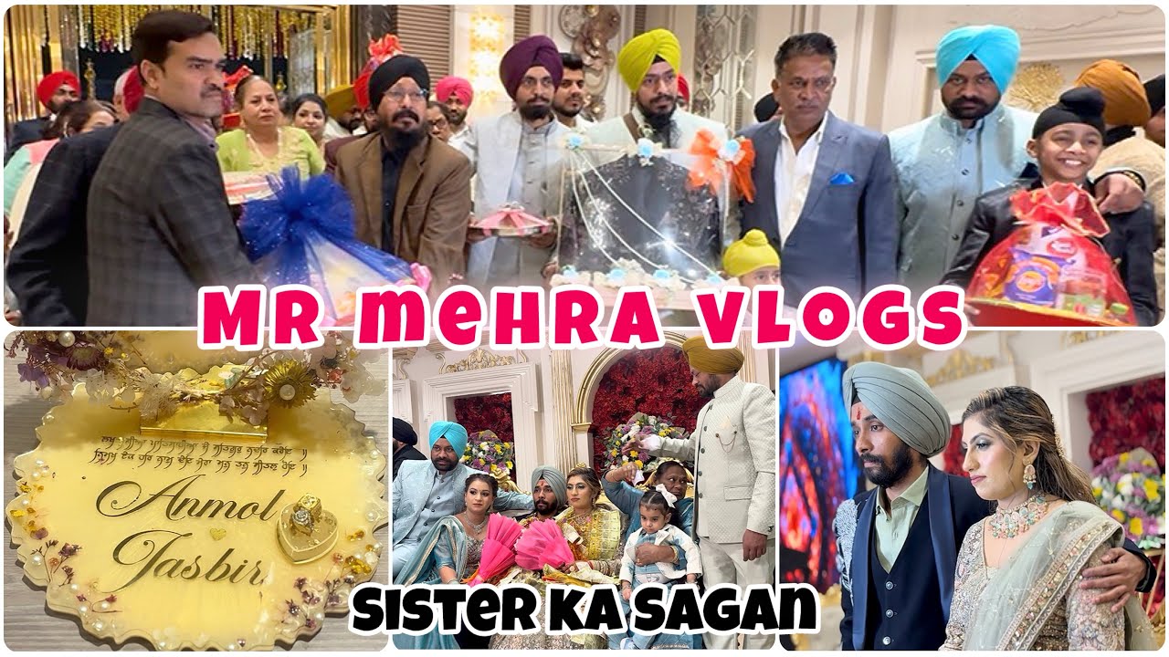 Sister ka Sagan ￼❤️ #entertainment #viral #wedding #vlog2025 #viralvideo #shadi #sisters ￼