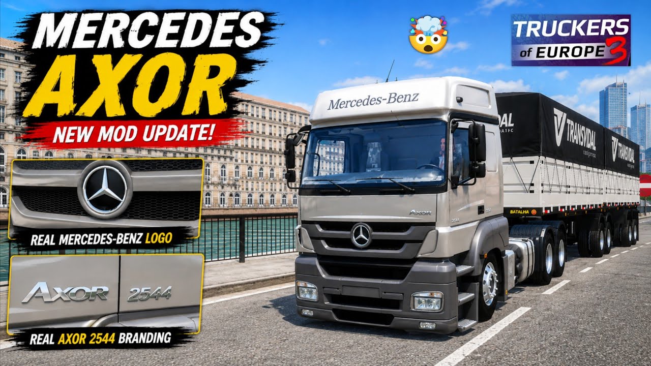 Truckers of Europe 3: новое обновление &mdash; эксклюзивный первый взгляд на реальные логотипы и новый ...