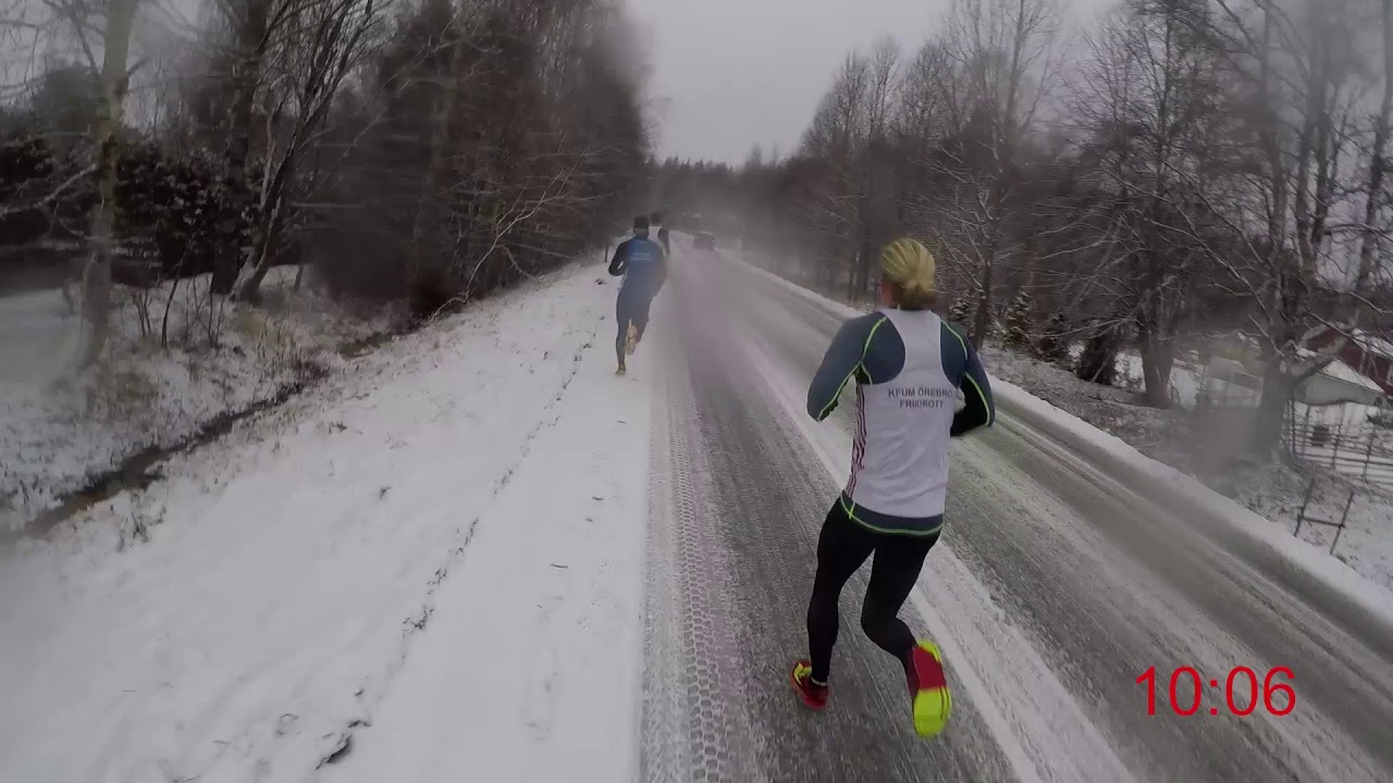 Sylvesterloppet 2017 - 10,384 km (Löparperspektiv)