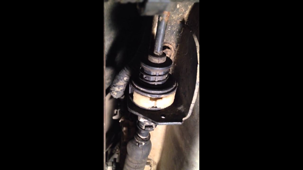 Shifter cable adjustment 2000 s10