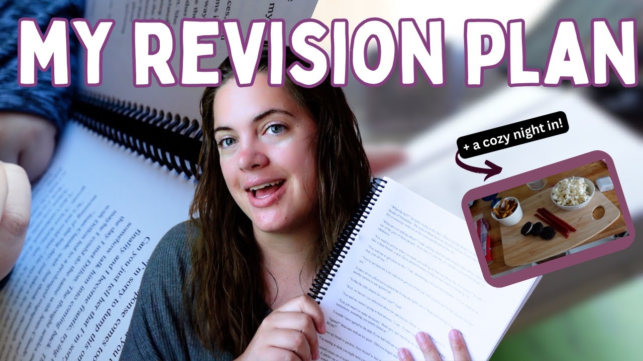 MY REVISION PLAN | my plans for revising a novel and a chat about my TOXIC writing mindset