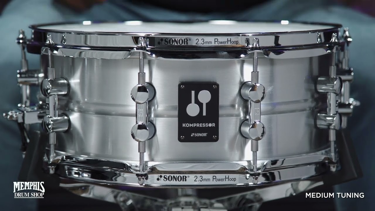 Sonor 14x5.75 Kompressor Series Aluminum Snare Drum (KS-140575-SDA)
