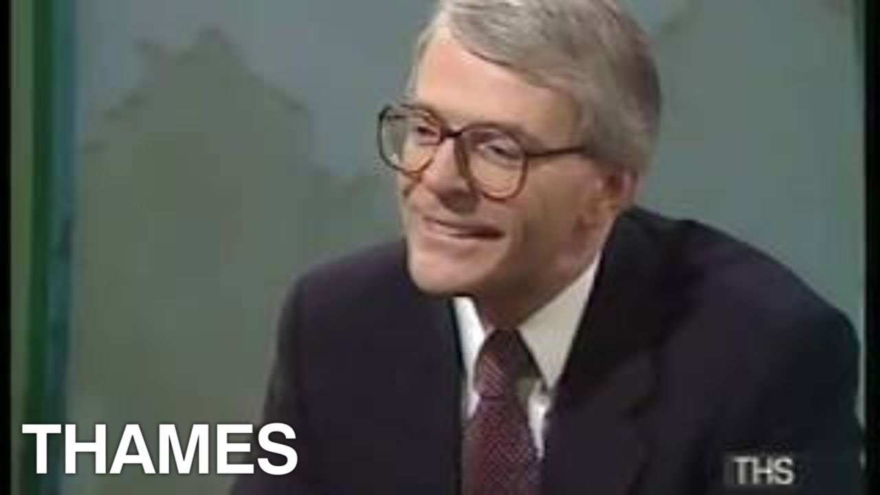 John Major interview | Conservative party | General Election | 1992