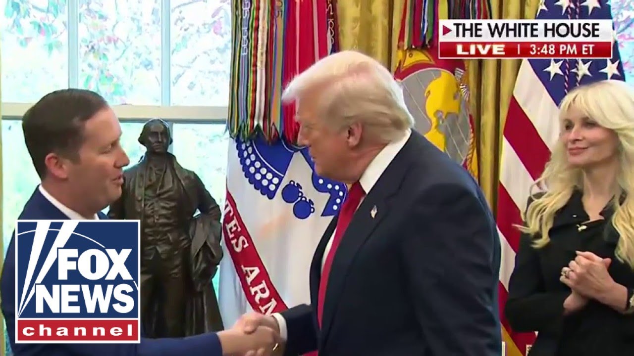 BREAKING: Trump holds swearing-in ceremony for US ambassador to India