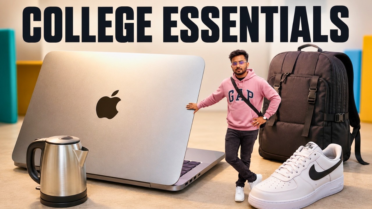 17 Things to Buy For College | Must Watch for College Students in India