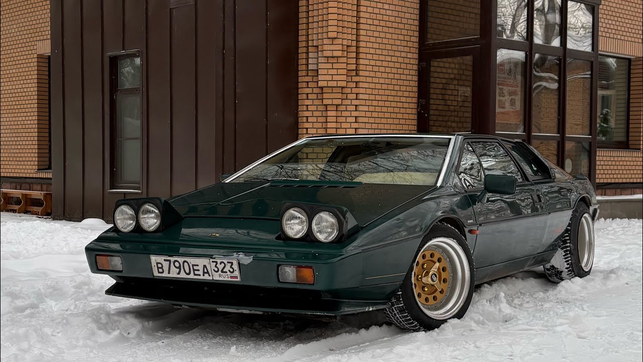 Lotus Esprit S3 | Обзор ретро-спорткара 1987 года  |