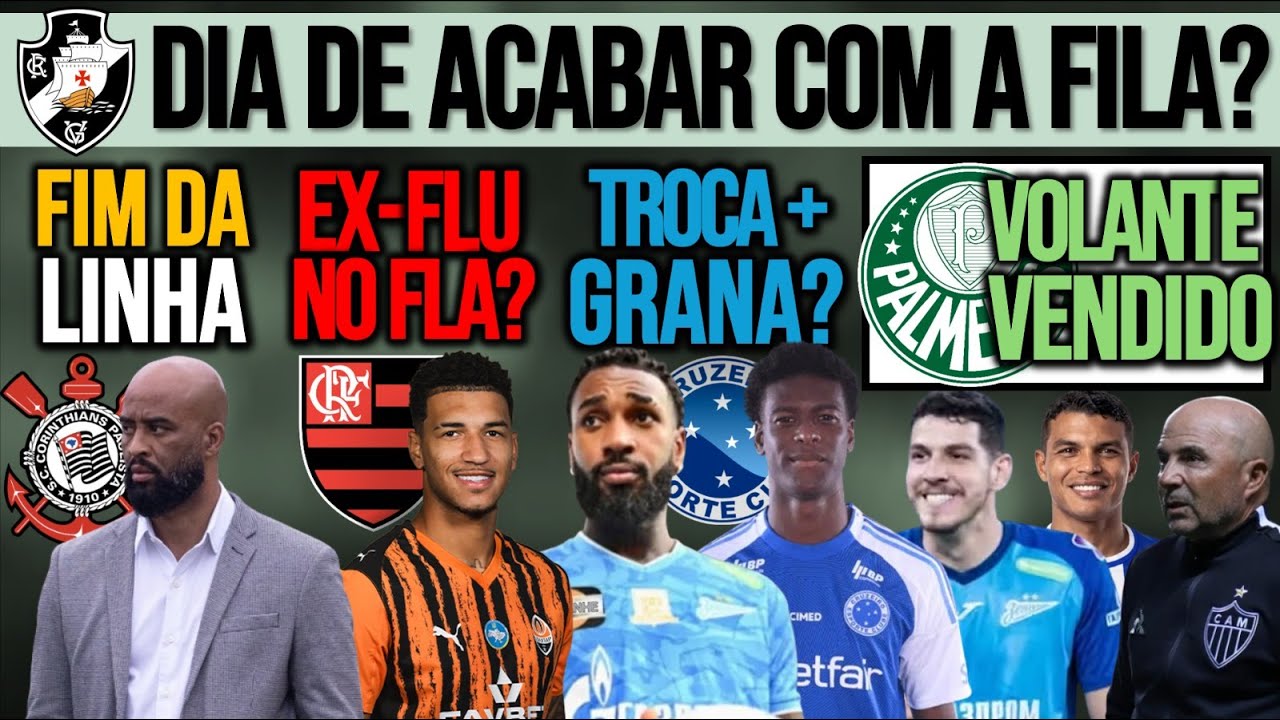 SOLDADO PEDIU PRA SAIR| SEP VENDE TITULAR| NOVO 9 NO FLA? VASCO: FIM DA FILA? GERSON, NINO, CAM, GRE