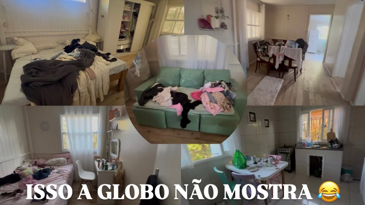 Minha casa depois do feriadão