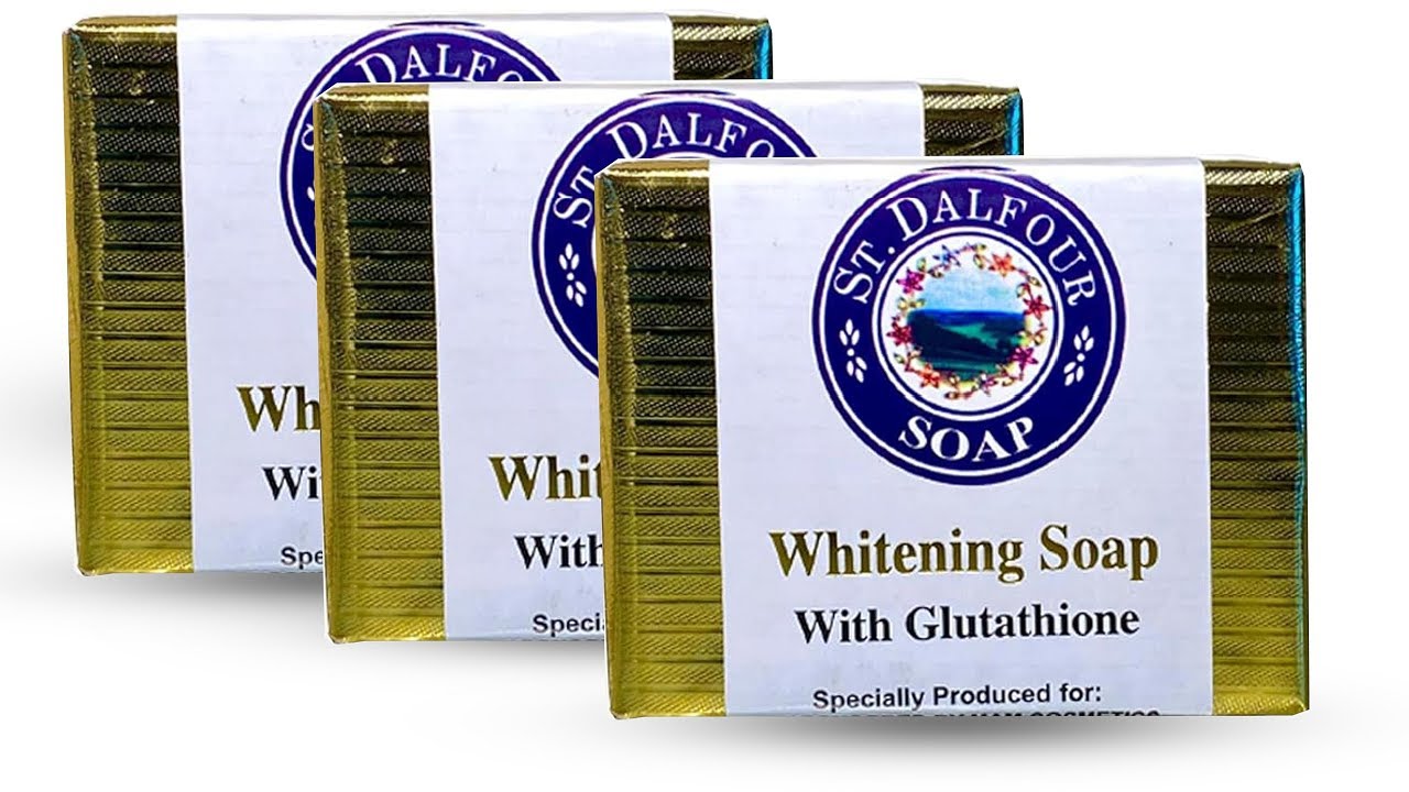 صابون التفتيح والتبييض الفرنسي سانت دالفور ST  DALFOUR WHITENING SOAP