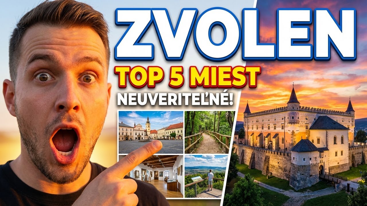 Zvolen – Čo vidieť? TOP 5 miest, ktoré musíš zažiť!
