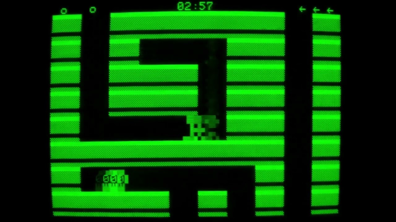 Mage: The Enchanted Crystals - Commodore PET 4032 - Playthrough - Real Hardware