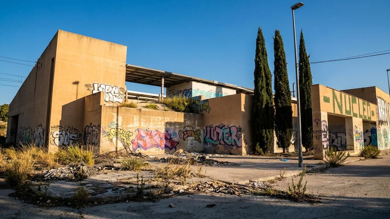 En ESTACIÓN de TREN ABANDONADA que COSTÓ MILLONES de EUROS | Sitios Abandonados