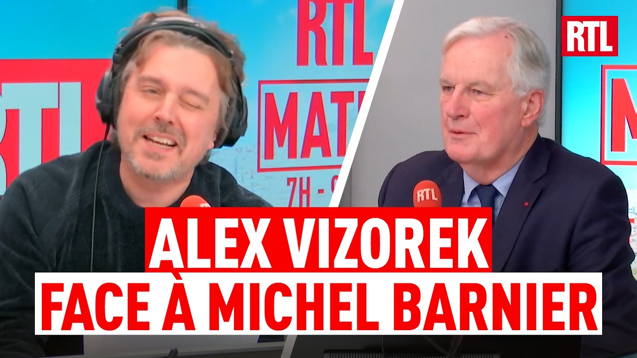 Alex Vizorek face &agrave; Michel Barnier 🤣