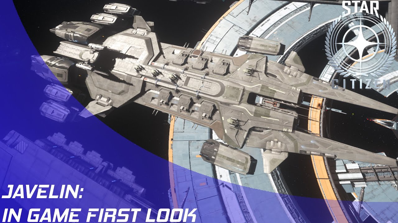 Star Citizen: Javelin - First In Game Look!