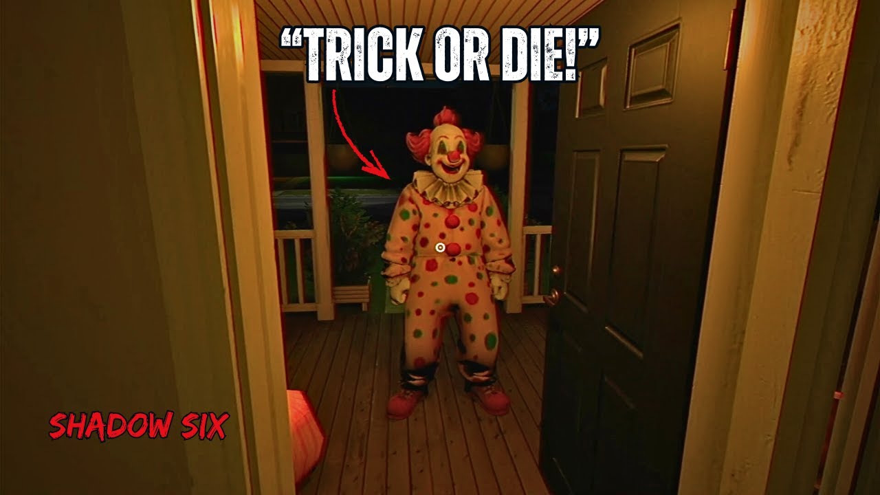 Home Alone on Halloween Night.
