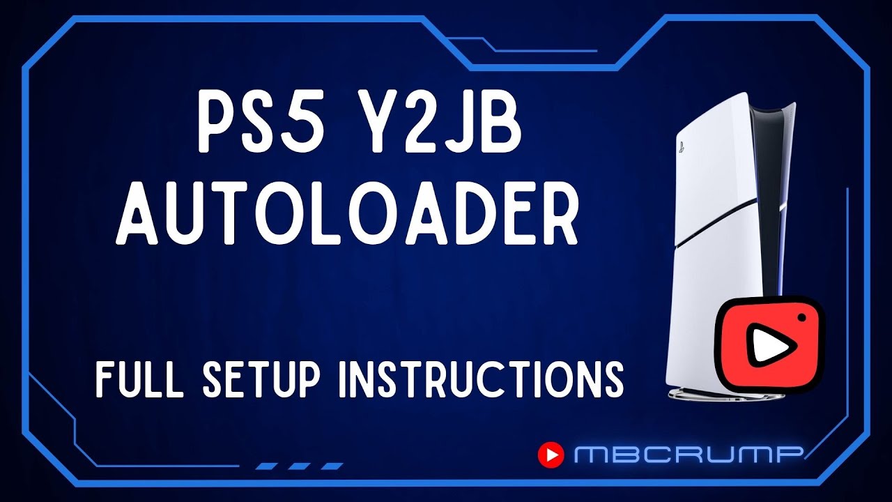 🔥PS5 Y2JB Autoloader - Step-by-step Setup Instructions