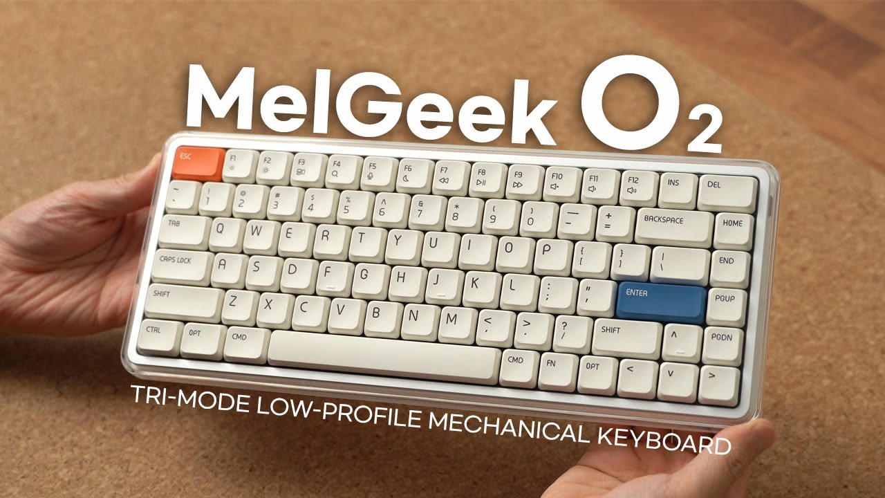 로우프로파일 최상위티어로 군림해버리는 끝내주는 디자인의 MelGeek O₂ 애플 감성 맥 기계식키보드  MelGeekO2 멜긱O2