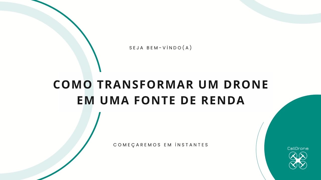 COMO TRANSFORMAR UM DRONE EM UMA FONTE DE RENDA