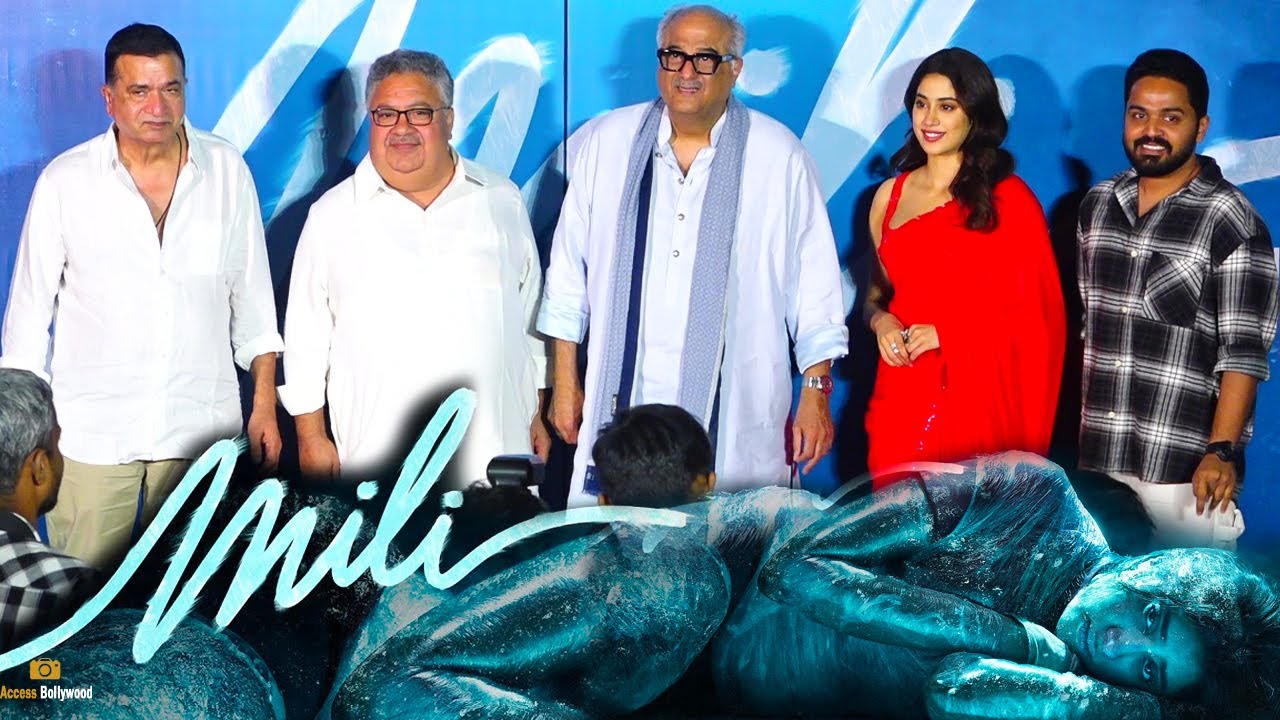 Mili | Official Trailer Launch | Janhvi Kapoor,Manoj Pahwa | Boney Kapoor | Mathukutty Xavier | AB