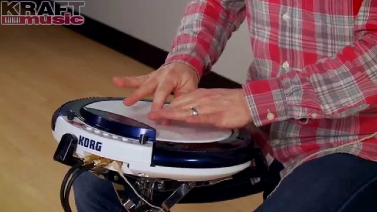 Kraft Music &mdash; демо Korg Wavedrum Global Edition с Майклом Джонсом