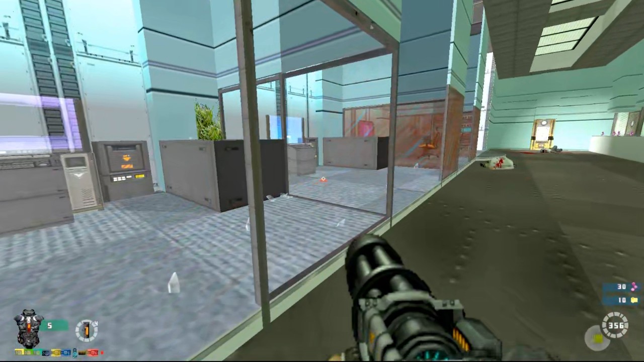 DOOM MOD FAST MONSTERS Siren v0 91a TC TOTAL CONVERSION 2025 DitheredOutput ~ ALIEN OCTOPUS MAP 01 B